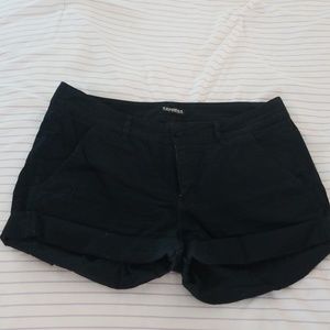 Black Express shorts